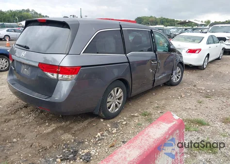 2015 Honda Odyssey Ex-L from USA, damaged, VIN 5FNRL5H60FB057913